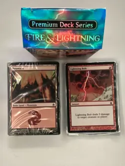 Magic The Gathering Preconstructed Deck Premium Deck Series - Fire & Lightning R - Image 2