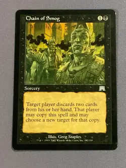MTG Chain of Smog (ONS) Onslaught Regular Uncommon 132/350 - Image 1