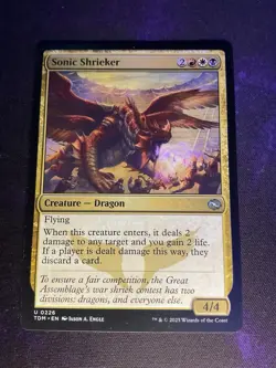 MTG * Sonic Shrieker DragonStorm * 1X * NM - Image 1