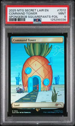 2025 MAGIC THE GATHERING SECRET LAIR DROP | SPONGEBOB SQUAREPANTS-FOIL #7012 COM - Image 1