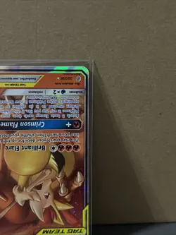 Pokemon TCG Charizard & Braixen GX Holo Ultra Rare Cosmic Eclipse 22/236 - Image 5