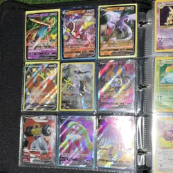 Pokemon TCG Binder Lot Charizard Pikachu Mewtwo Holo Foil Trainer Full Art - Image 2