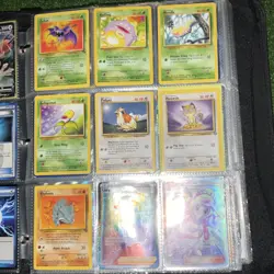 Pokemon TCG Binder Lot Charizard Pikachu Mewtwo Holo Foil Trainer Full Art - Image 5