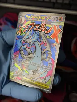 Pokemon Phantasmal Flames UPC MEGA CHARIZARD X EX #23 PROMO MEP English NM/M - Image 2