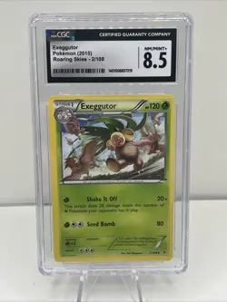 Pokemon Exeggutor #2 Roaring Skies CGC 8.5 - Image 1
