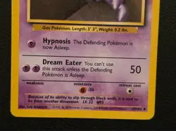 Pokemon Base Set Haunter 29/102 Vintage WOTC Uncommon - Image 4