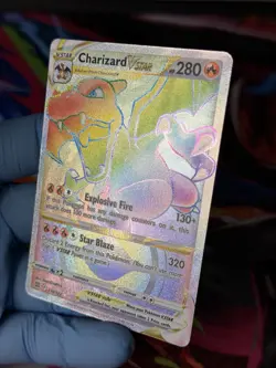 Charizard VSTAR 174/172 Rainbow Secret Rare Pokemon Brilliant Stars Near Mint - Image 4