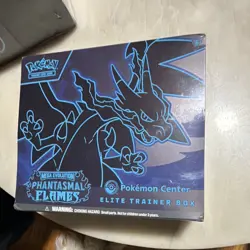 Pokemon Mega Evolution Phantasmal Flames Elite Trainer Box Mega Charizard X - Image 1