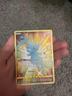 Pokemon Mew Holo Rare TCG Gold Card Celebrations 25th Anniversary 025/025 - Image 1