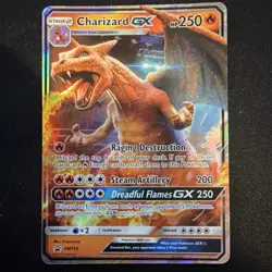 Pokemon Charizard GX SM195 Promo Full Art Holo Card Pokemon Promos - Image 1