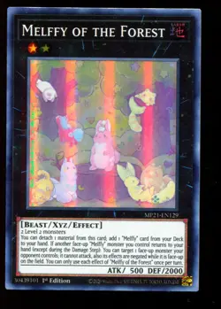 YuGiOh Melffy of the Forest MP21-EN129 Super Rare 1st Edition LP-NM - Image 1