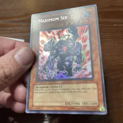 Yu-Gi-Oh Maximum Six LODT-EN097 Ultra Rare 1st Edition LP - Image 3