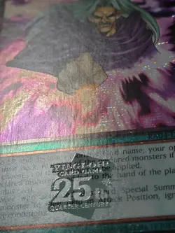 Yugioh! Lullaby of Obedience (RA04-EN085) Quarter Century Secret Rare NM - Image 2