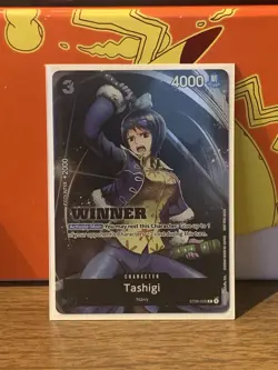 Tashigi Winner Stamp One Piece Card Game ST06-006 - Image 1