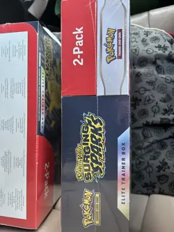 Pokemon Surging Sparks ETB Elite Trainer Box + Booster Bundle Costco 2-Pack - Image 5
