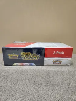 Pokemon SURGING SPARKS Elite Trainer Box Etb & Booster Bundle Costco 2 Pack - Image 5