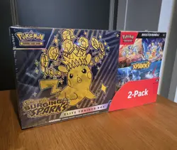 Pokemon TCG Surging Sparks Elite Trainer Box & Booster Bundle Costco 2-pack NEW - Image 1