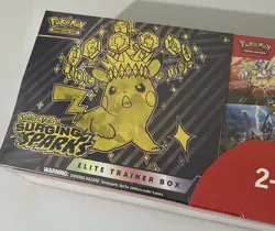 Pokemon SURGING SPARKS Elite Trainer Box Etb & Booster Bundle Costco 2 Pack New - Image 3