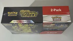 Pokemon SURGING SPARKS Elite Trainer Box Etb & Booster Bundle Costco 2 Pack New - Image 4
