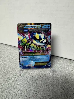 Primal Kyogre EX MEGA (55/160) - Primal Clash Holo Rare 2014 Pokemon Card - Image 1