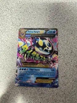 Primal Kyogre EX MEGA (55/160) - Primal Clash Holo Rare 2014 Pokemon Card - Image 3