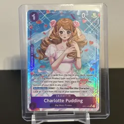 Charlotte Pudding (Alternate Art) OP11-070 A Fist of Divine Speed Foil - Image 1