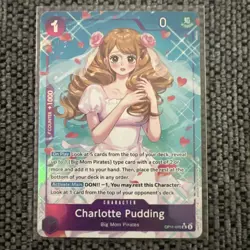 Charlotte Pudding (Alternate Art) OP11-070 A Fist of Divine Speed Foil - Image 1