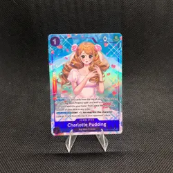 Charlotte Pudding (Alternate Art) OP11-070 A Fist of Divine Speed Foil One Piece - Image 1