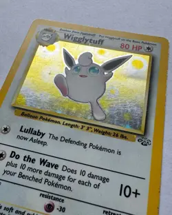 Wigglytuff Holo Rare Pokemon Card - Jungle Set 16/64 - 1999 - Vintage TCG WotC - Image 2