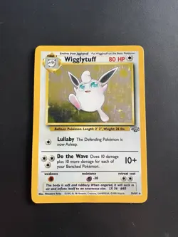 Pokemon TCG Jungle Wigglytuff Card 16/64 Holo Rare Unlimited - Image 1