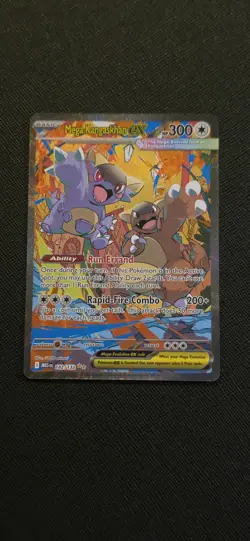Mega Kangaskhan Ex 182/132 Mega Evolution SIR Mint English Pokemon TCG - Image 1