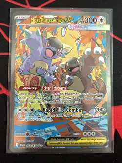 Mega Kangaskhan Ex 182/132 Mega Evolution SIR Mint English Pokemon TCG - Image 1
