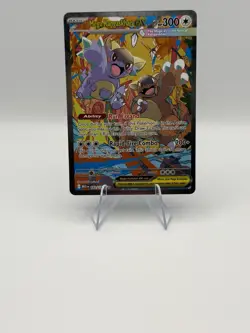 Pokemon Mega Kangaskhan ex MEGA EVOLUTION 182/132 Secret Illustration Rare SIR - Image 1