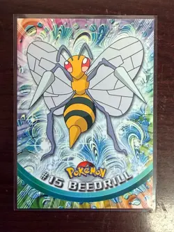 Pokemon TV Animation Edition Series 1 Green Logo BEEDRILL CARDS - Image 1