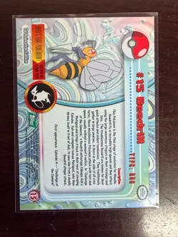 Pokemon TV Animation Edition Series 1 Green Logo BEEDRILL CARDS - Image 2