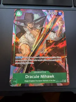 Dracule Mihawk_OP12-030 SR Alt Art-Legacy Of The Master - One Piece TCG-English - Image 1