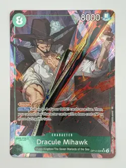 Dracule Mihawk_OP12-030 SR Alt Art_Legacy Of The Master - One Piece TCG_ English - Image 1