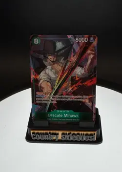 Dracule Mihawk One Piece Legacy of the Master #OP-12-030 SR Alt Art - Image 1