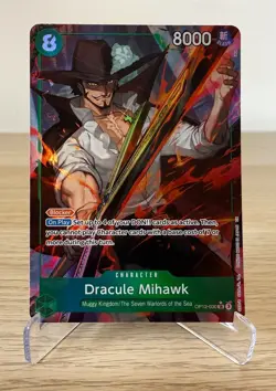 Dracule Mihawk_OP12-030 SR Alt Art_Legacy Of The Master - One Piece TCG_ English - Image 1
