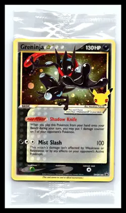 💥 Pokemon Card TCG - Greninja Star SWSH144 - Cosmos Holo - Black Star Promo - Image 1