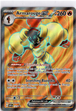 Armarouge ex - Promo Holo SV: Scarlet & Violet Promo Cards 125 NM - Image 1