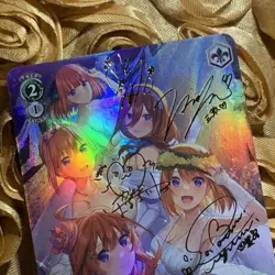 Itsuki Nakano The Quintessential Quintuplets DREAM QUEEN Anime Holo Card - Image 5