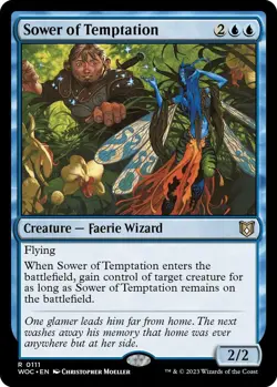 MTG Wilds of Eldraine Commander - Sower of Temptation - Image 1