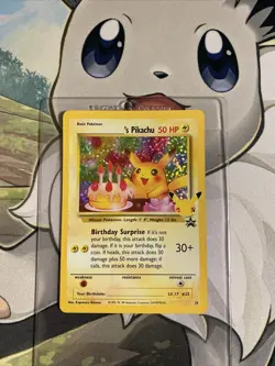 Pokemon TCG Birthday Pikachu Trading Card #24 Celebrations Classic Collection - Image 3