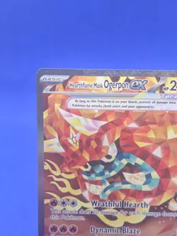 Pokemon Twilight Masquerade Hearthflame Mask Ogerpon ex 212/167 SIR NM - Image 3