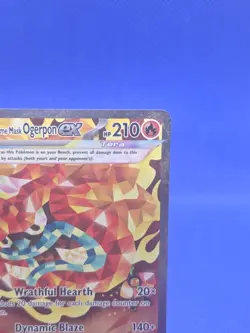 Pokemon Twilight Masquerade Hearthflame Mask Ogerpon ex 212/167 SIR NM - Image 4