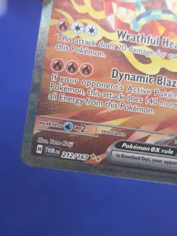 Pokemon Twilight Masquerade Hearthflame Mask Ogerpon ex 212/167 SIR NM - Image 5