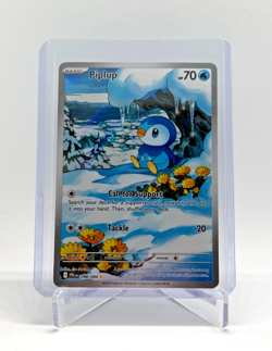 Piplup 98/94, Phantasmal Flames Full Art Holo Illustration Rare, Pokemon TCG, NM - Image 1