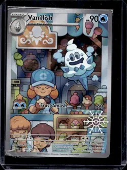 2023 Pokemon SV Paradox Rift Vanillish #190/182 - Image 1