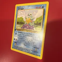 Pokemon TCG Squirtle (Schiggy) Base Set, 1st Edition, German Version - Image 3